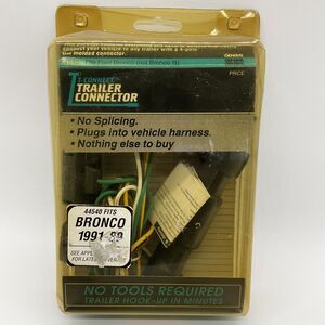NOS General 44540 1989-91 Ford Bronco Not Bronco II T Connect Trailer Connector